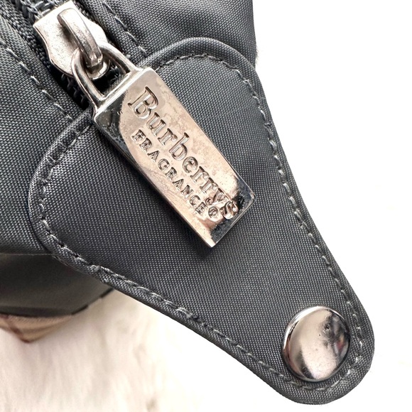 BURBERRY Vintage Authentic Womens/Mens Toiletry/Travel/Cosmetic Bag Large - Picture 7 of 9